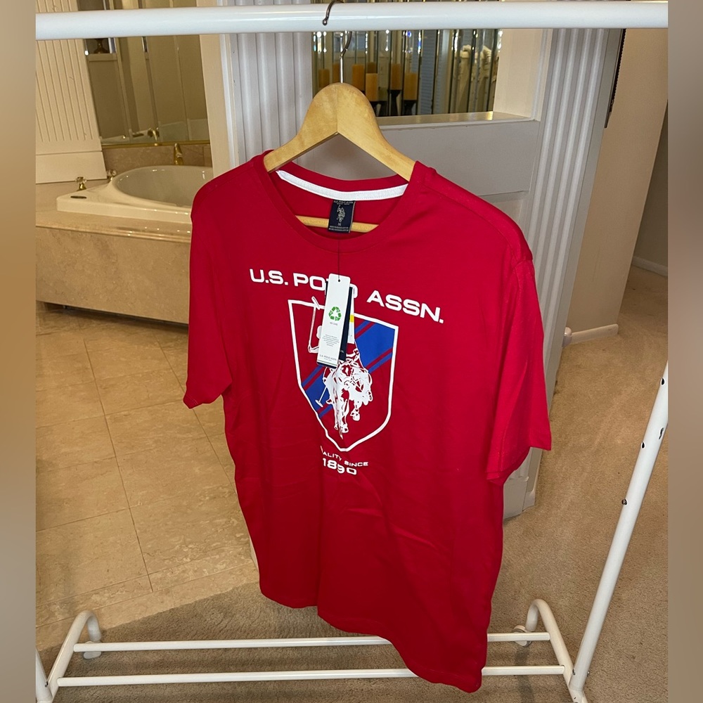 U.S. Polo Assn Red Shirt